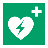 ISO AED symbol